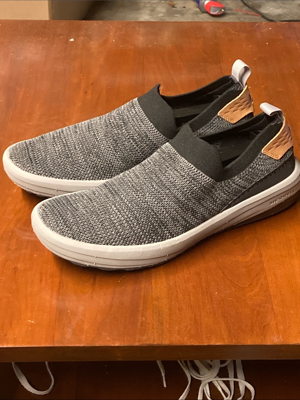 Merrell Shoes Men's  Size 7.5GridwayMoc Vibram Sole Woven Comfort Slip on J97447